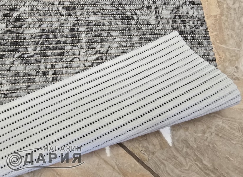 Постелка за баня 438-2 grey